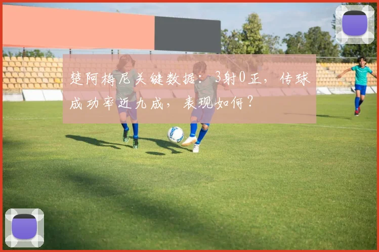 楚阿梅尼关键数据：3射0正，传球成功率近九成，表现如何？