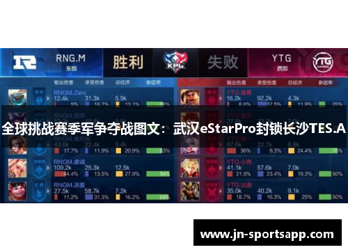 全球挑战赛季军争夺战图文：武汉eStarPro封锁长沙TES.A
